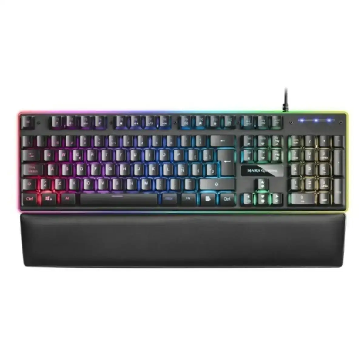 Clavier pour jeu mars gaming mk320es rgb usb noir espagnol espagnol qwerty_5475. Bienvenue chez DIAYTAR COTE D'IVOIRE - Où Choisir est une Invitation au Voyage. Explorez notre boutique en ligne et découvrez des produits qui vous transportent dans l'univers du Côte d'Ivoire.