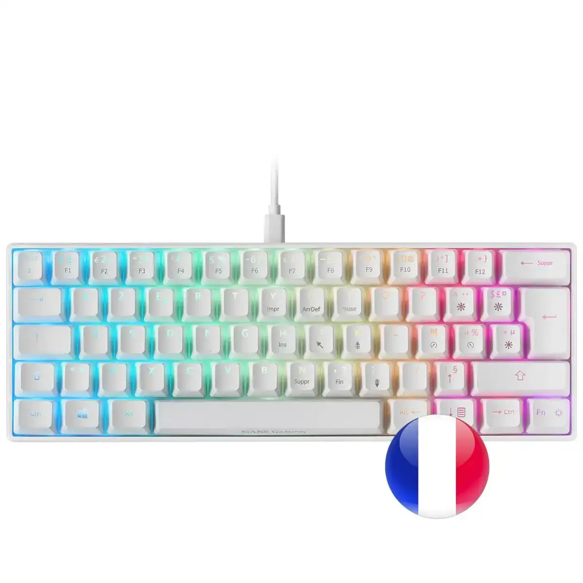 Clavier pour jeu mars gaming mkminiwrfr azerty francais reconditionne a _6614. Entrez dans l'Univers de DIAYTAR COTE D'IVOIRE - Où Choisir est un Plaisir. Explorez notre catalogue diversifié et trouvez des articles qui reflètent vos goûts et votre personnalité.