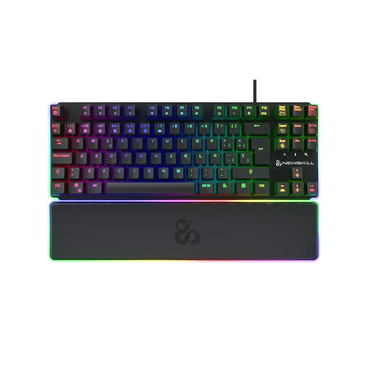 Clavier pour jeu newskill gungnyr tkl pro espagnol qwerty noir led rgb_4401. DIAYTAR COTE D'IVOIRE - L'Art de Choisir, l'Art de S'émerveiller. Explorez notre boutique en ligne et choisissez des articles qui éveillent votre sens de l'émerveillement.