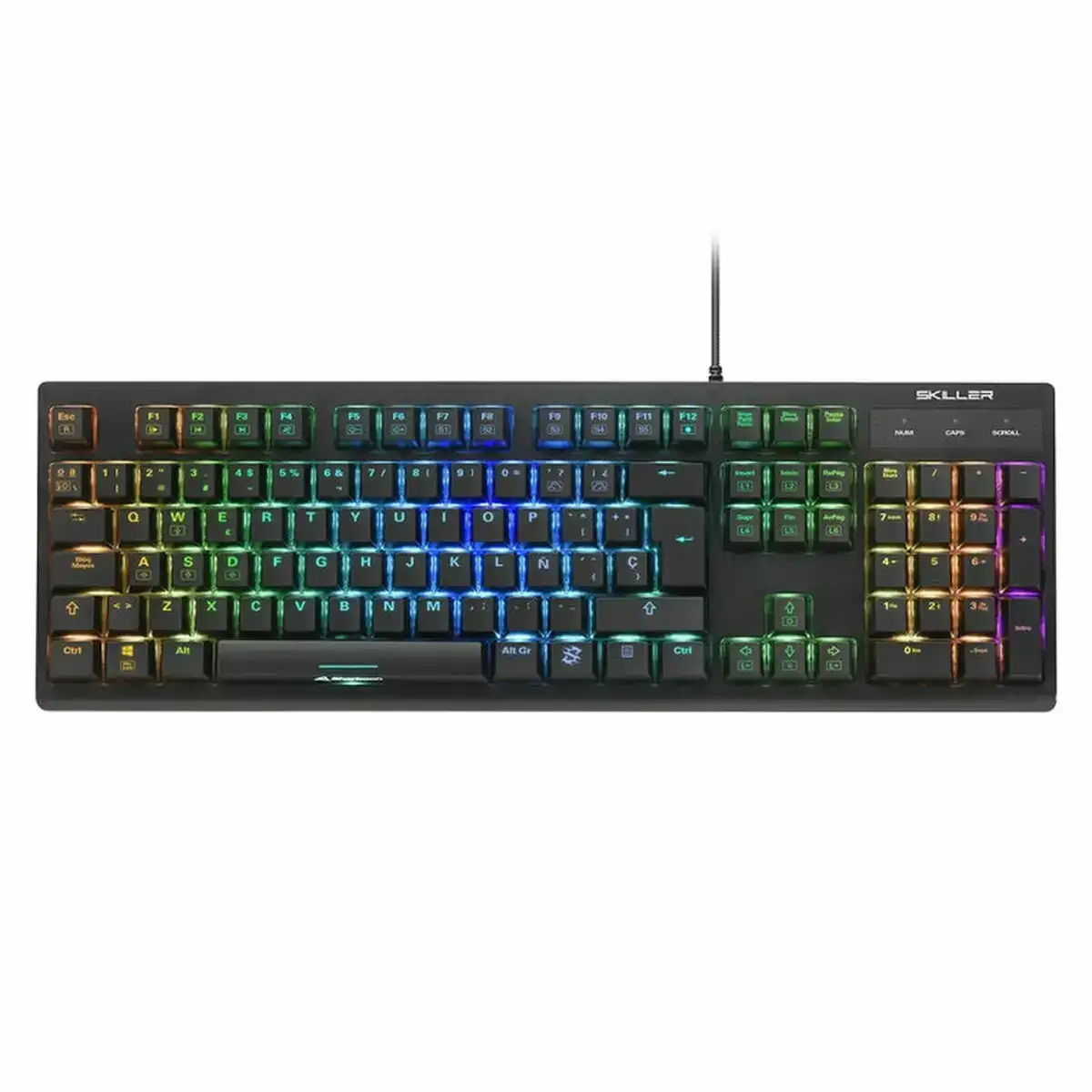 Clavier pour jeu sharkoon qwerty portugais espagnol qwerty_8631. DIAYTAR COTE D'IVOIRE - L'Art de Vivre le Shopping en Ligne. Découvrez notre plateforme intuitive et trouvez des produits qui vous inspirent et vous enchantent, à chaque clic.