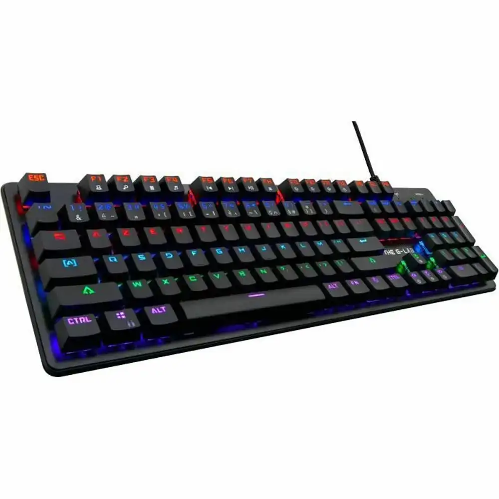 Clavier pour jeu the g lab noir francais azerty_8127. DIAYTAR COTE D'IVOIRE - Où la Tradition Renouvelée Rencontre l'Innovation. Explorez notre gamme de produits qui fusionnent l'héritage culturel avec les besoins contemporains.