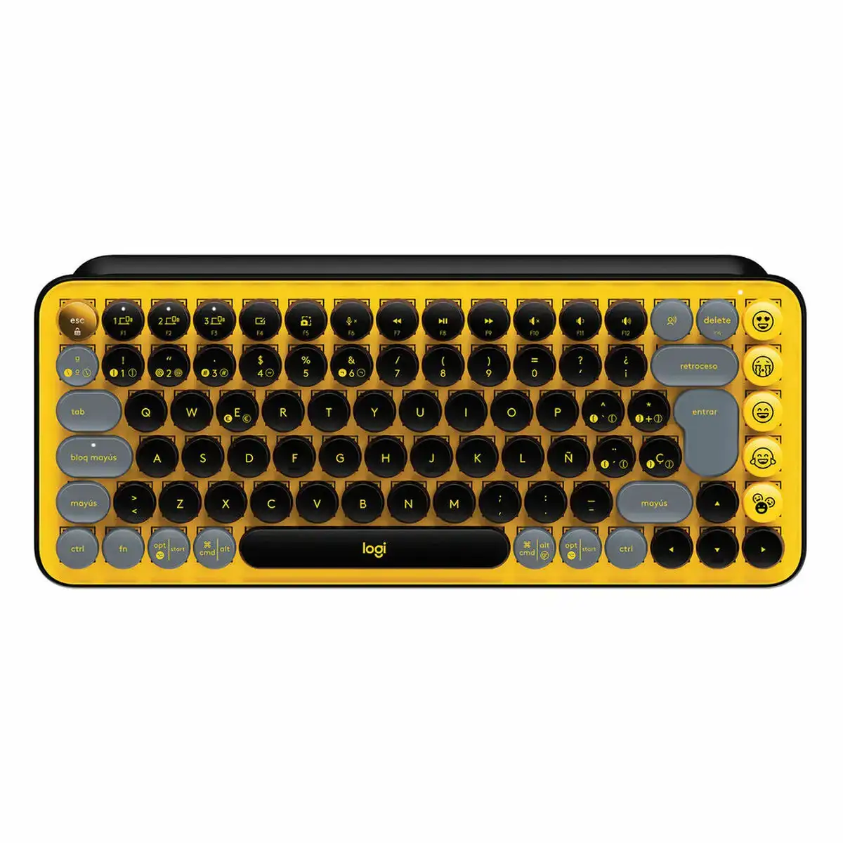 Clavier sans fil logitech 920 010728 noir jaune espagnol qwerty_8127. Entrez dans l'Univers de DIAYTAR COTE D'IVOIRE - Où l'Élégance Rencontre la Tradition. Explorez notre gamme variée et trouvez des articles qui ajoutent une touche de sophistication à votre vie.