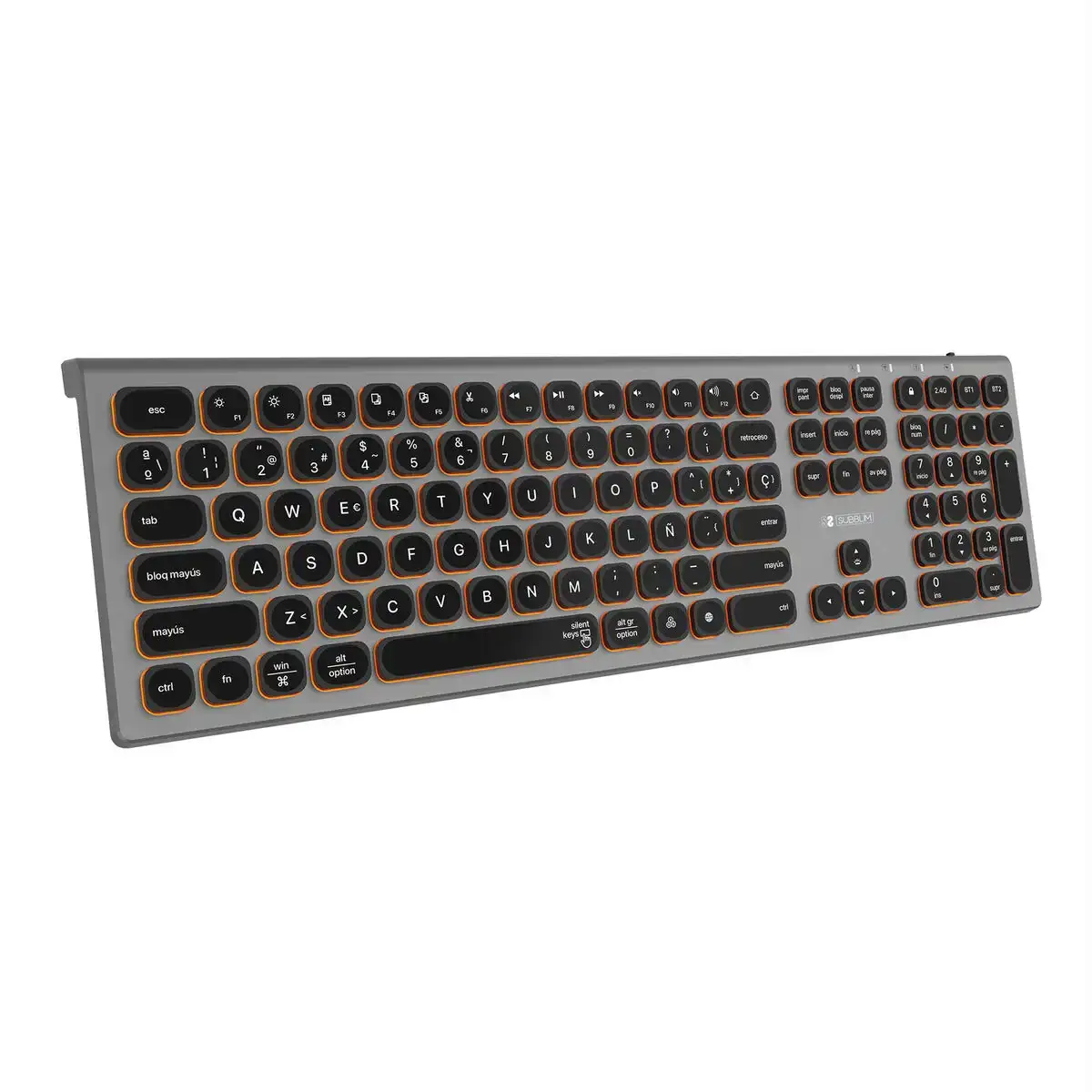 Clavier subblim master espagnol qwerty noir gris_2850. Entrez dans l'Univers de DIAYTAR COTE D'IVOIRE - Où Choisir est un Voyage. Explorez notre gamme diversifiée et trouvez des articles qui répondent à tous vos besoins et envies.