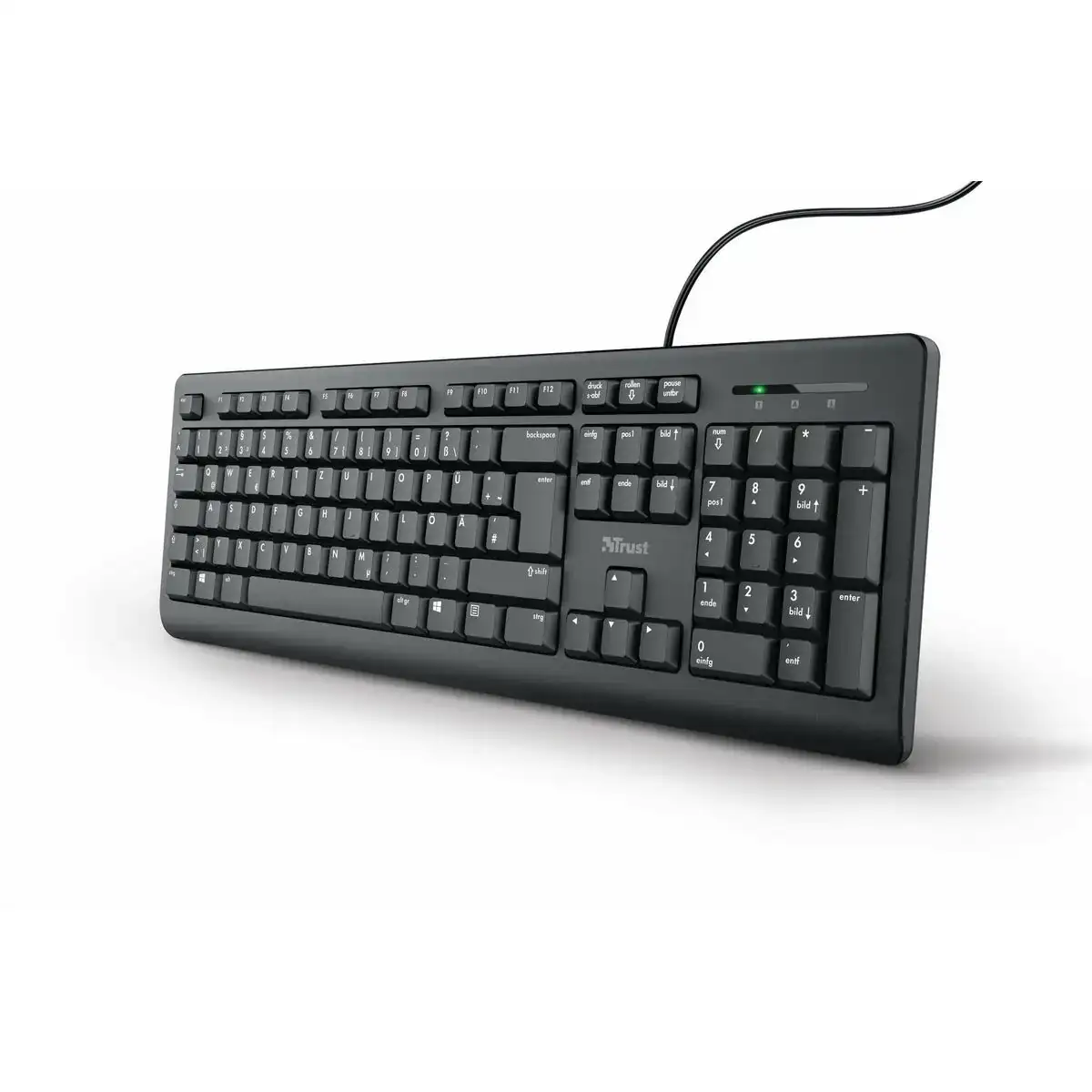 Clavier trust 24092 qwertz noir reconditionne a _7506. DIAYTAR COTE D'IVOIRE - Où Choisir est une Célébration. Découvrez notre sélection de produits qui représentent la diversité et la joie du Côte d'Ivoire, à chaque étape de votre vie.