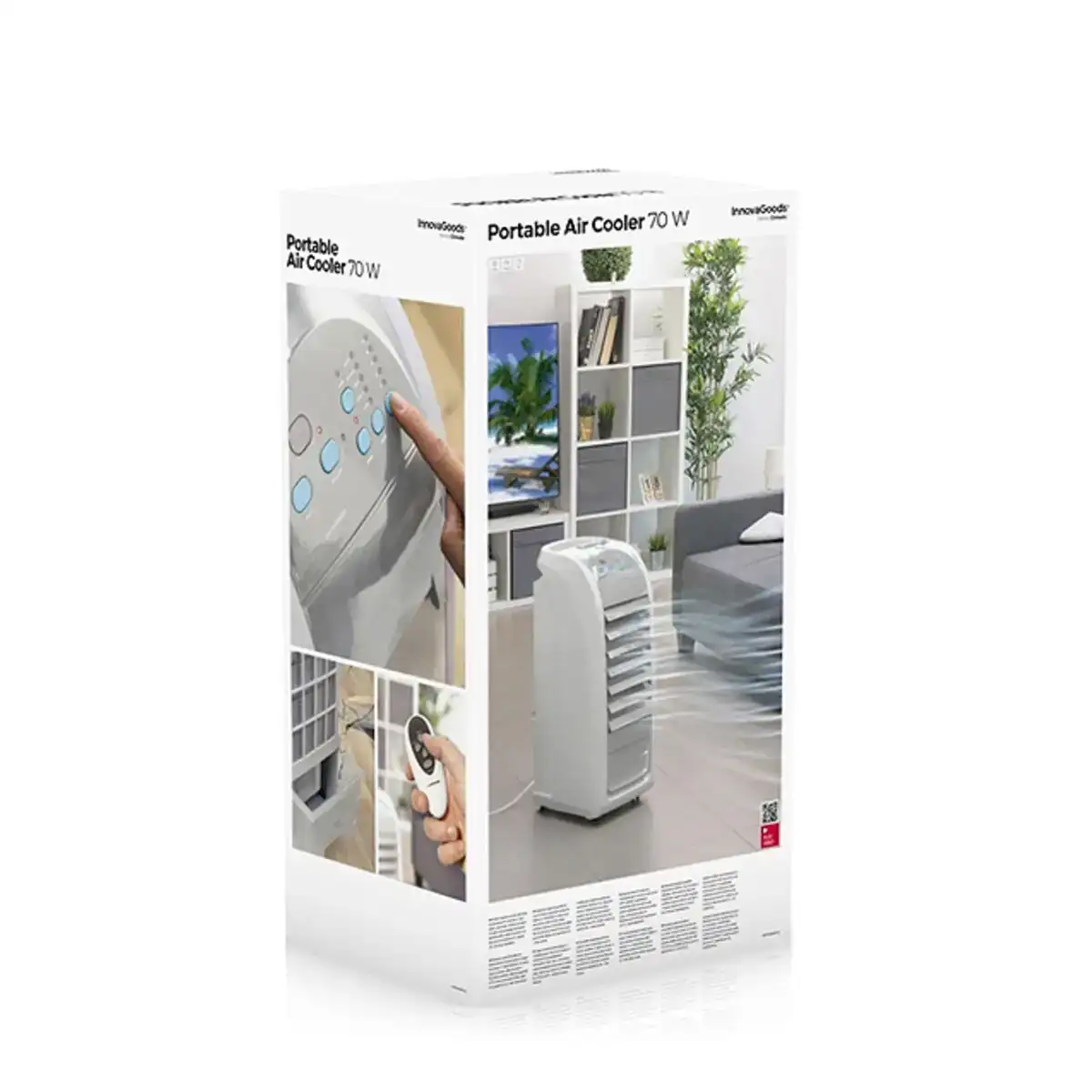 Climatiseur evaporation portable innovagoods 70 w 4 5 l_3774. DIAYTAR COTE D'IVOIRE - Où Choisir est un Plaisir Responsable. Parcourez notre catalogue et choisissez des produits qui incarnent notre engagement envers des pratiques durables et éthiques.