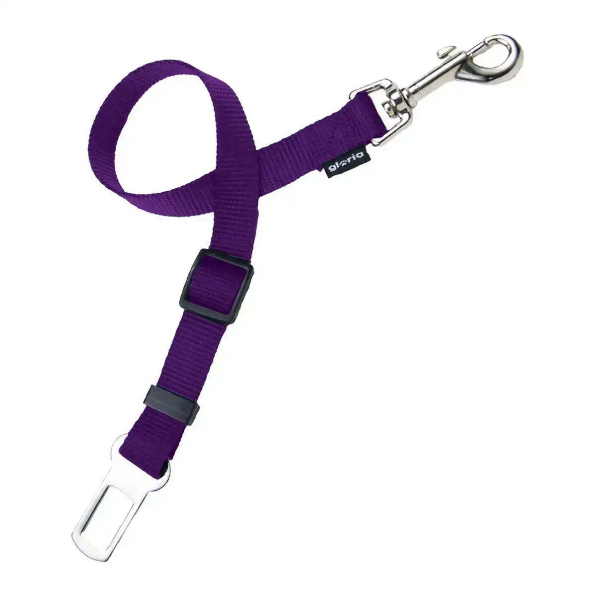 Clip de ceinture de securite pour chiens gloria violet 2 x 28 45 cm _4863. DIAYTAR COTE D'IVOIRE - Où Choisir est un Voyage Cultuel. Explorez notre boutique en ligne et découvrez des produits qui célèbrent la richesse et la diversité culturelle du Côte d'Ivoire.