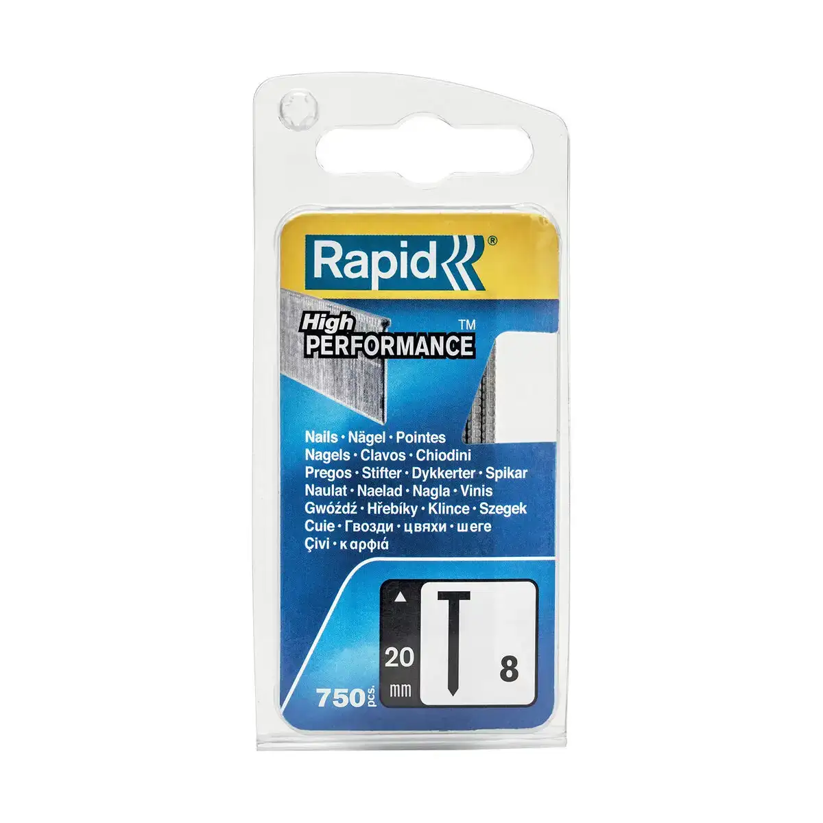 Clous pour machine a clouer rapid 40109534 20 mm 750 unites _5943. Entrez dans l'Univers de DIAYTAR COTE D'IVOIRE - Où Chaque Produit est une Découverte. Explorez notre gamme variée et trouvez des articles qui vous surprennent et vous inspirent.