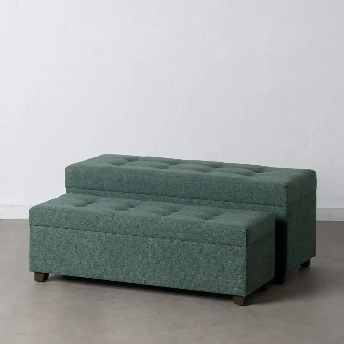 Coffre 102 x 41 x 43 cm tissu synthetique bois_8382. Entrez dans l'Univers de DIAYTAR COTE D'IVOIRE - Où Chaque Produit a son Histoire. Explorez notre catalogue et découvrez des trésors qui racontent la riche culture du Côte d'Ivoire.