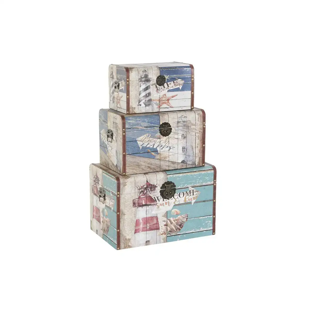 Coffre dkd home decor bois polyurethane multicouleur 60 x 40 x 39 5 cm _8985. DIAYTAR COTE D'IVOIRE - L'Art de Choisir, l'Art de Vivre. Explorez notre univers de produits soigneusement sélectionnés pour vous offrir une expérience shopping riche et gratifiante.