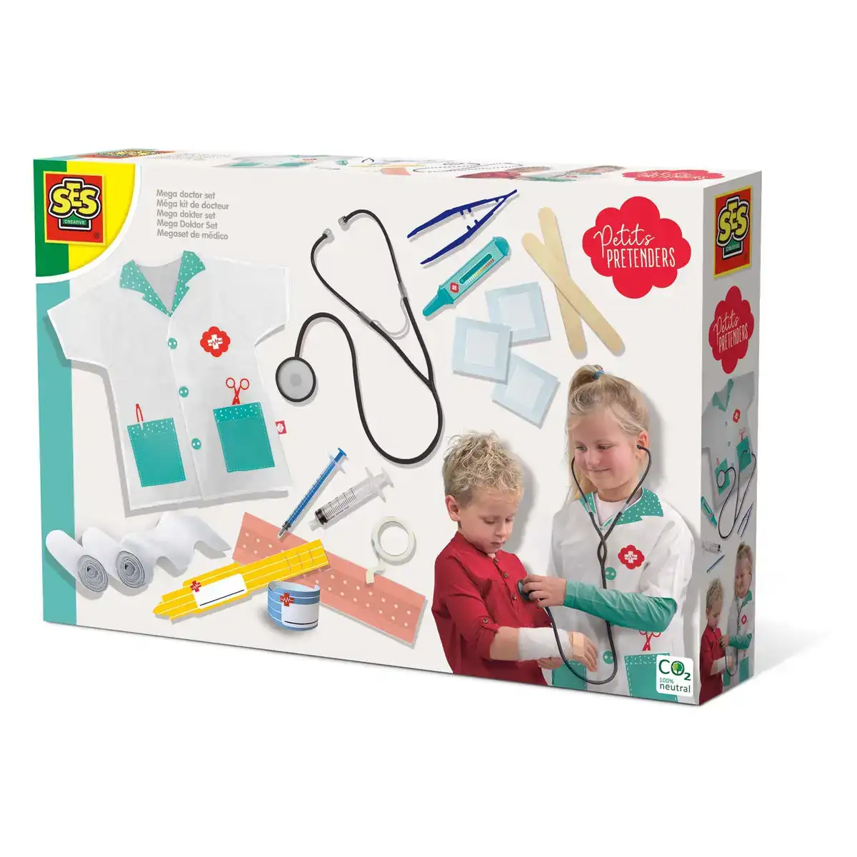Coffret medical avec accessoires en jouet ses creative mega set_9714. Entrez dans l'Univers de DIAYTAR COTE D'IVOIRE - Où le Choix Rencontre l'Authenticité. Explorez nos rayons virtuels et trouvez des produits qui incarnent la richesse de notre culture.