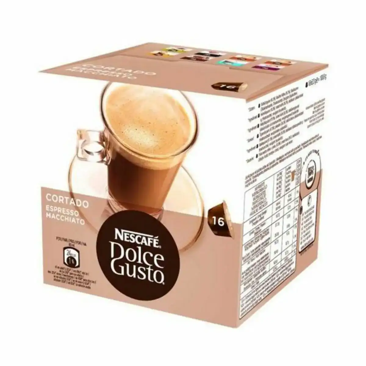 Coffret nescafe dolce gusto 96350 espresso macchiato 16 uds _9959. Entrez dans l'Univers de DIAYTAR COTE D'IVOIRE - Où la Tradition S'unit à la Modernité. Explorez notre sélection pour trouver des produits qui allient héritage et innovation.