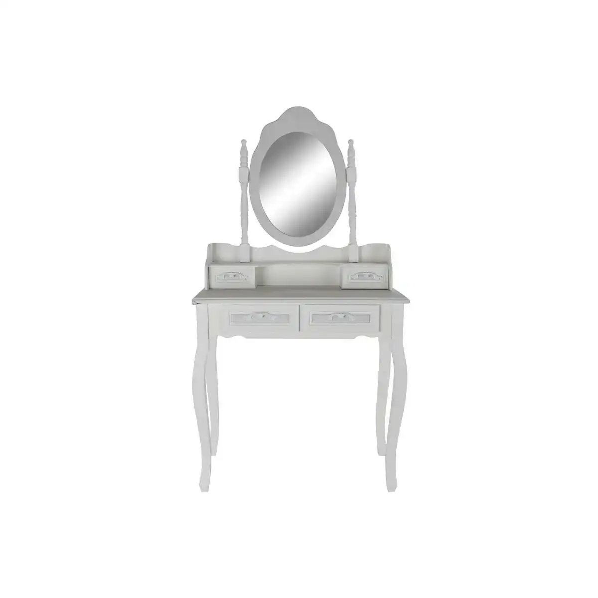 Coiffeuse dkd home decor miroir blanc abs bois mdf 75 x 42 x 140 cm _3150. DIAYTAR COTE D'IVOIRE - Où Choisir est un Acte de Création. Naviguez à travers notre plateforme et choisissez des produits qui complètent votre histoire personnelle.