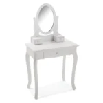 Coiffeuse versa miroir bois mdf 40 x 129 5 x 70 cm _1435. DIAYTAR COTE D'IVOIRE - L'Art de Magasiner sans Frontières. Parcourez notre vaste sélection d'articles et trouvez tout ce dont vous avez besoin, du chic à l'authentique, du moderne au traditionnel.
