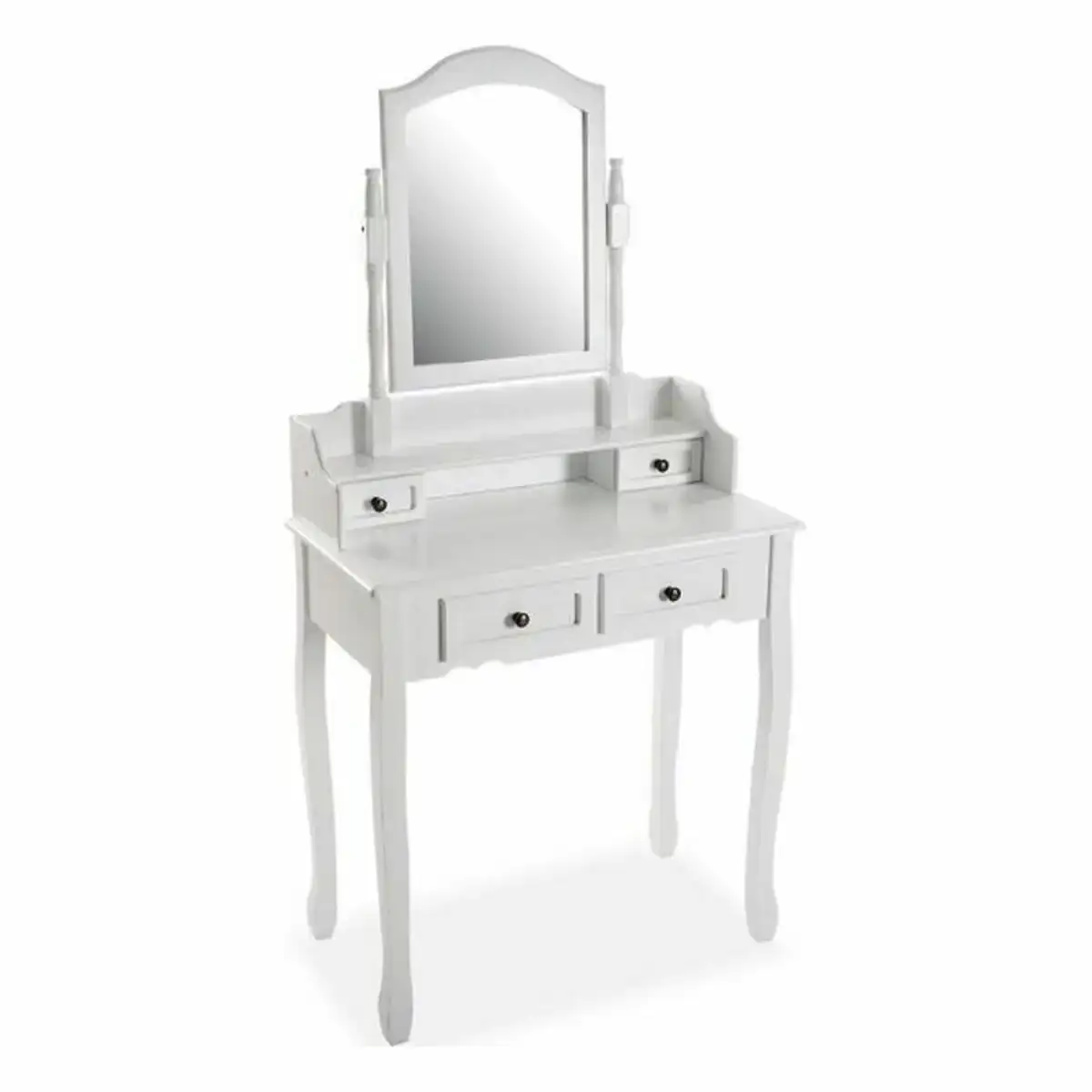 Coiffeuse versa venus verre bois 40 x 146 x 75 cm _8205. Bienvenue chez DIAYTAR COTE D'IVOIRE - Où Chaque Objet a son Histoire. Découvrez notre sélection méticuleuse et choisissez des articles qui racontent l'âme du Côte d'Ivoire.