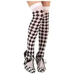 Collants de deguisement harlequin taille unique blanc_9853. Bienvenue chez DIAYTAR COTE D'IVOIRE - Là où les Désirs Prendent Vie. Explorez notre boutique en ligne et laissez-vous séduire par des articles qui font écho à vos aspirations et à votre style unique.