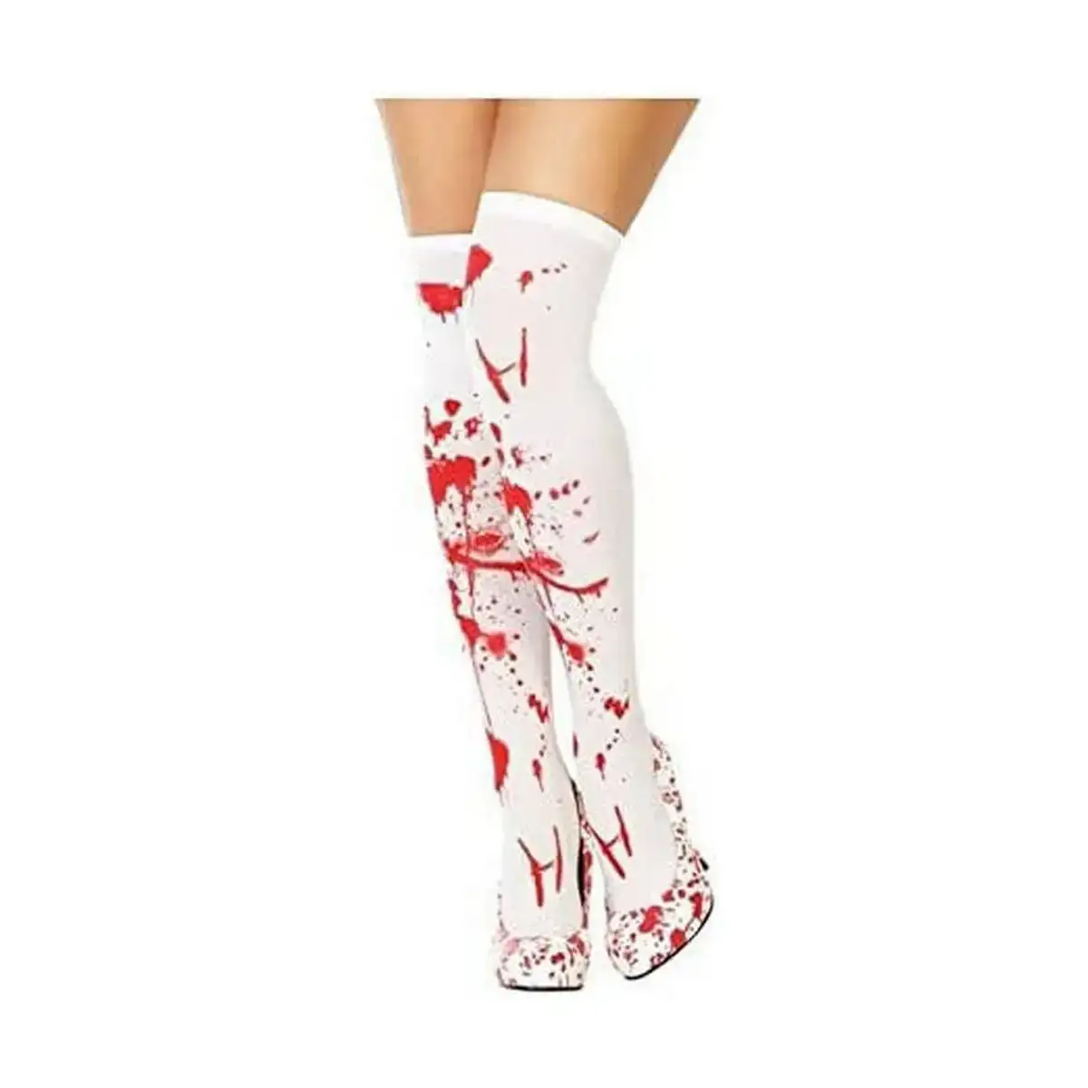 Collants de deguisement taille unique sang blanc_4336. DIAYTAR COTE D'IVOIRE - Votre Pass vers la Découverte. Explorez notre boutique en ligne et plongez dans un voyage à travers des produits authentiques et contemporains, tous réunis sous un même toit.