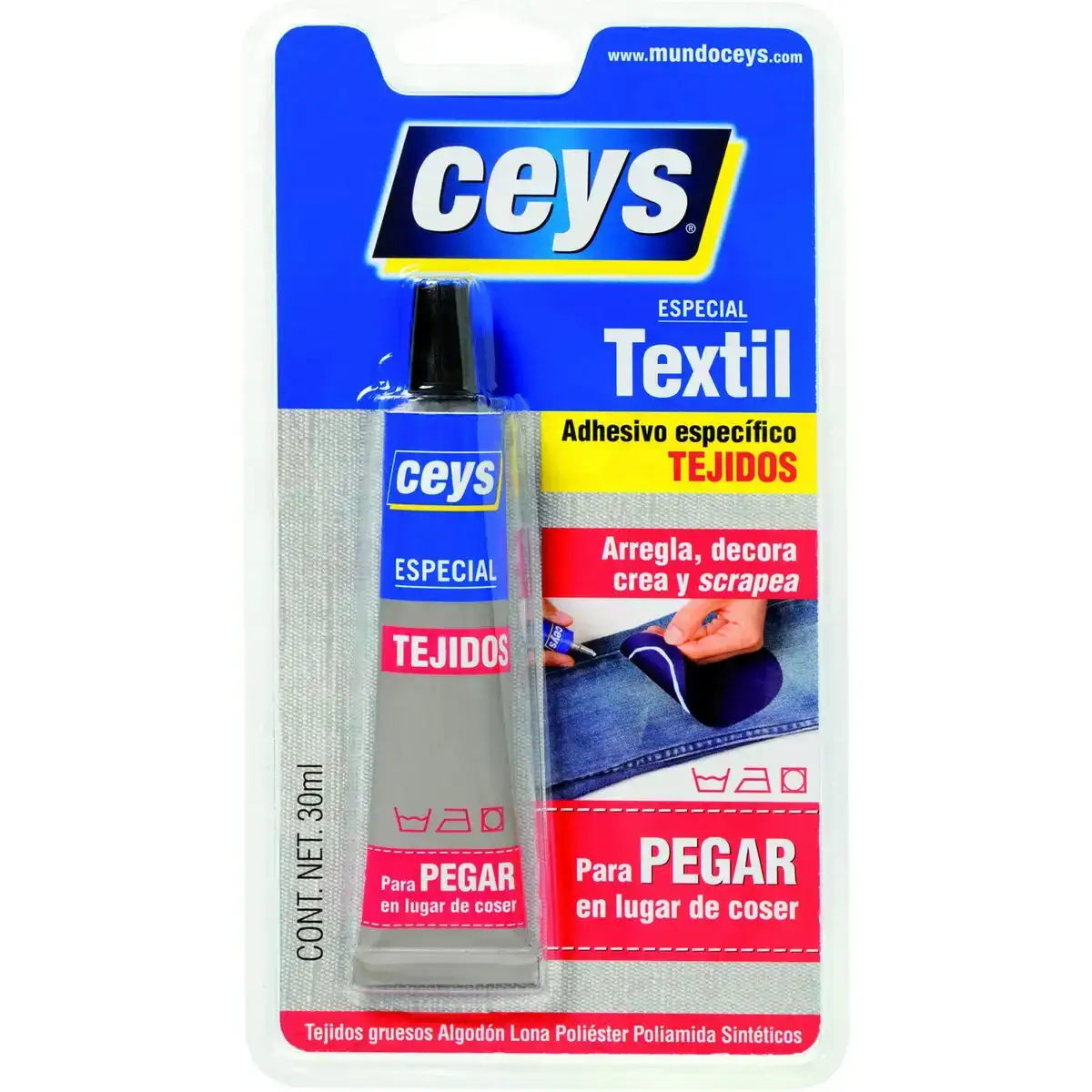 Colle ceys textile 30 ml_6248. Entrez dans le Monde de DIAYTAR COTE D'IVOIRE - Où Chaque Article Raconte une Histoire Unique. Explorez notre boutique en ligne pour dénicher des trésors qui incarnent l'âme du Côte d'Ivoire.