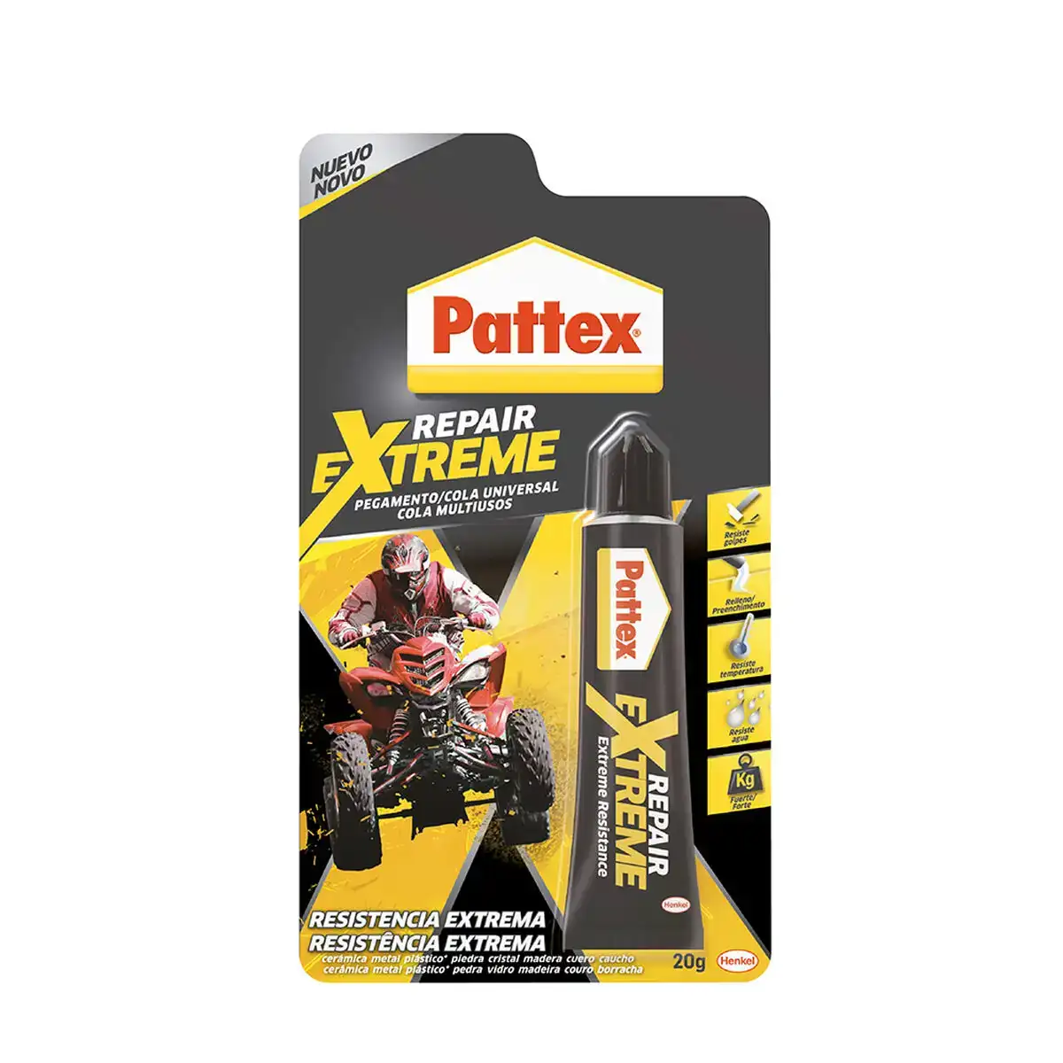 Colle pattex repair extreme 20 g_8426. Bienvenue chez DIAYTAR COTE D'IVOIRE - Là où les Désirs Prendent Vie. Explorez notre boutique en ligne et laissez-vous séduire par des articles qui font écho à vos aspirations et à votre style unique.