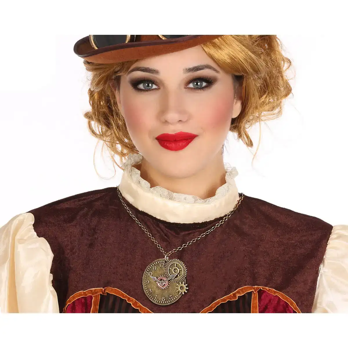Collier accessoire de costumes steampunk_8676. DIAYTAR COTE D'IVOIRE - Là où la Diversité Rencontre la Qualité. Parcourez notre gamme complète et trouvez des produits qui incarnent la richesse et l'unicité du Côte d'Ivoire.