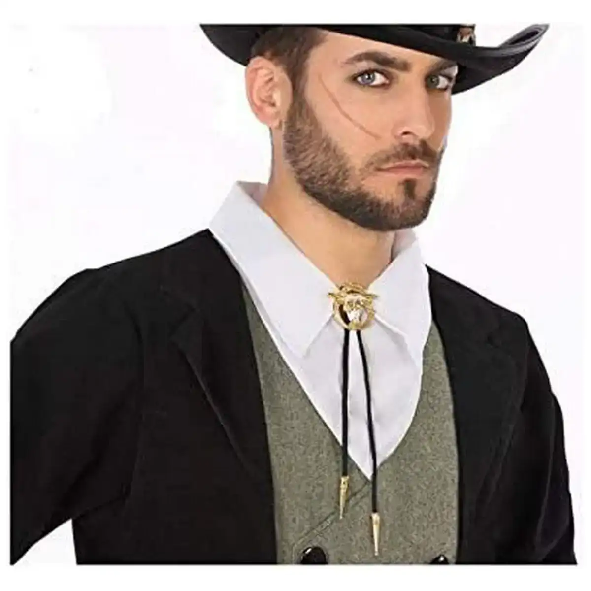 Collier cow boy_9123. Entrez dans l'Univers de DIAYTAR COTE D'IVOIRE - Où Choisir est un Voyage. Explorez notre gamme diversifiée et trouvez des articles qui répondent à tous vos besoins et envies.