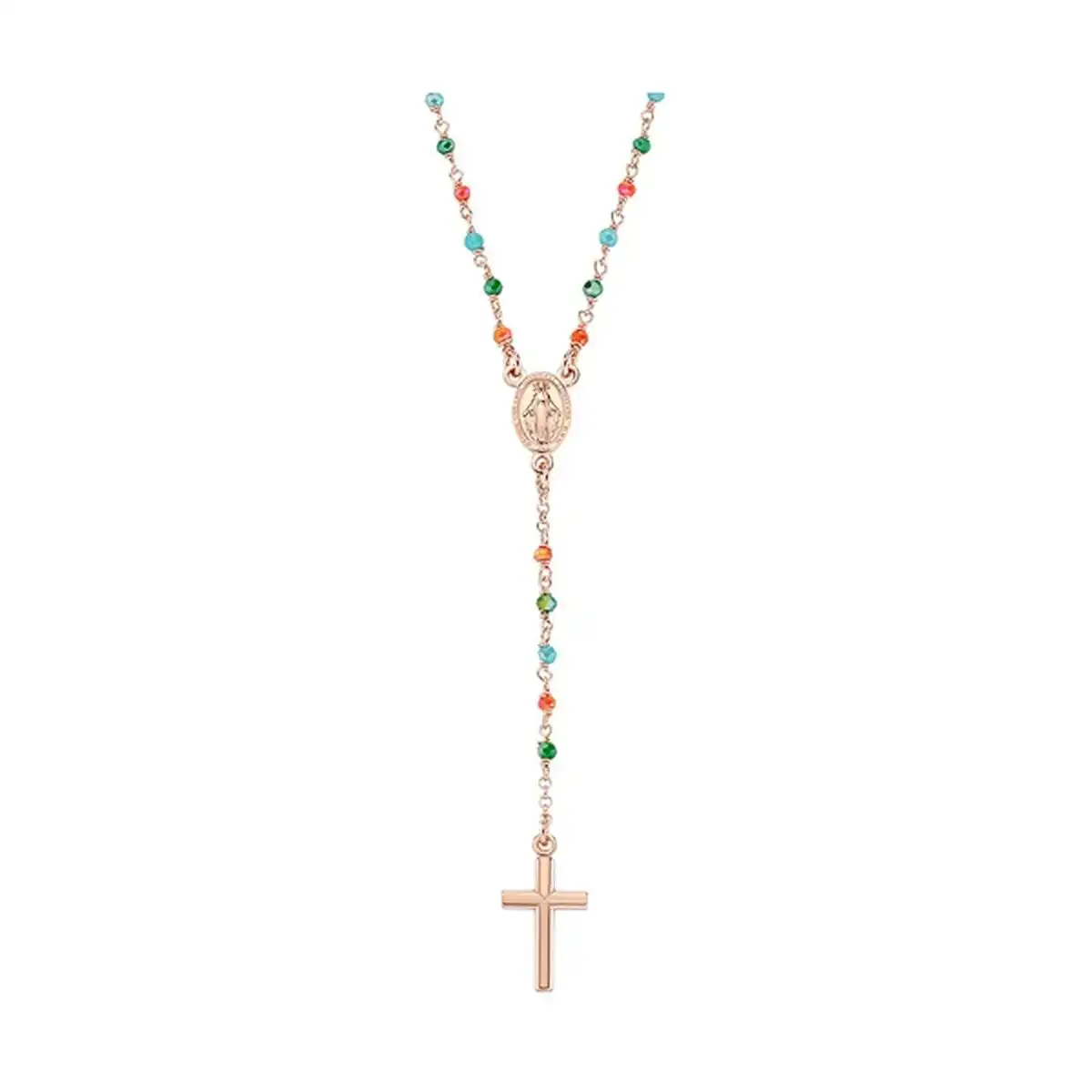 Collier femme amen cro10rcvt4_6285. DIAYTAR COTE D'IVOIRE - L'Art de Vivre le Shopping Inspiré. Parcourez notre catalogue et choisissez des produits qui reflètent votre passion pour la beauté et l'authenticité.