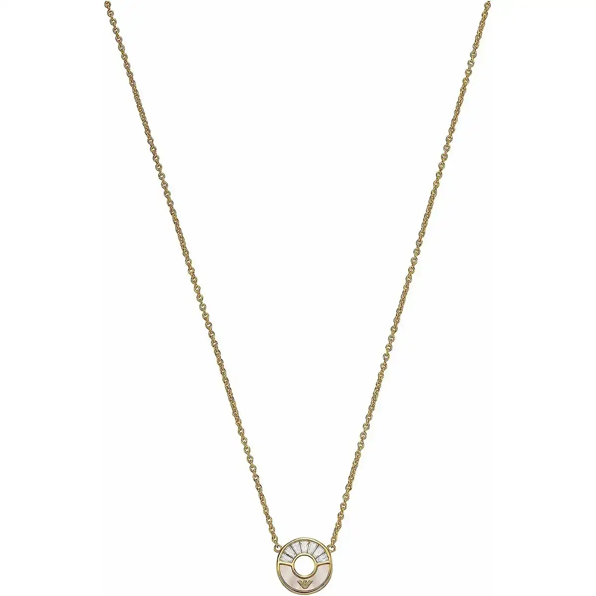 Collier femme emporio armani eg3557710_4134. DIAYTAR COTE D'IVOIRE - Votre Marché Virtuel au Côte d'Ivoire. Parcourez notre boutique en ligne pour trouver des trésors cachés, des articles indispensables du quotidien aux joyaux artistiques.
