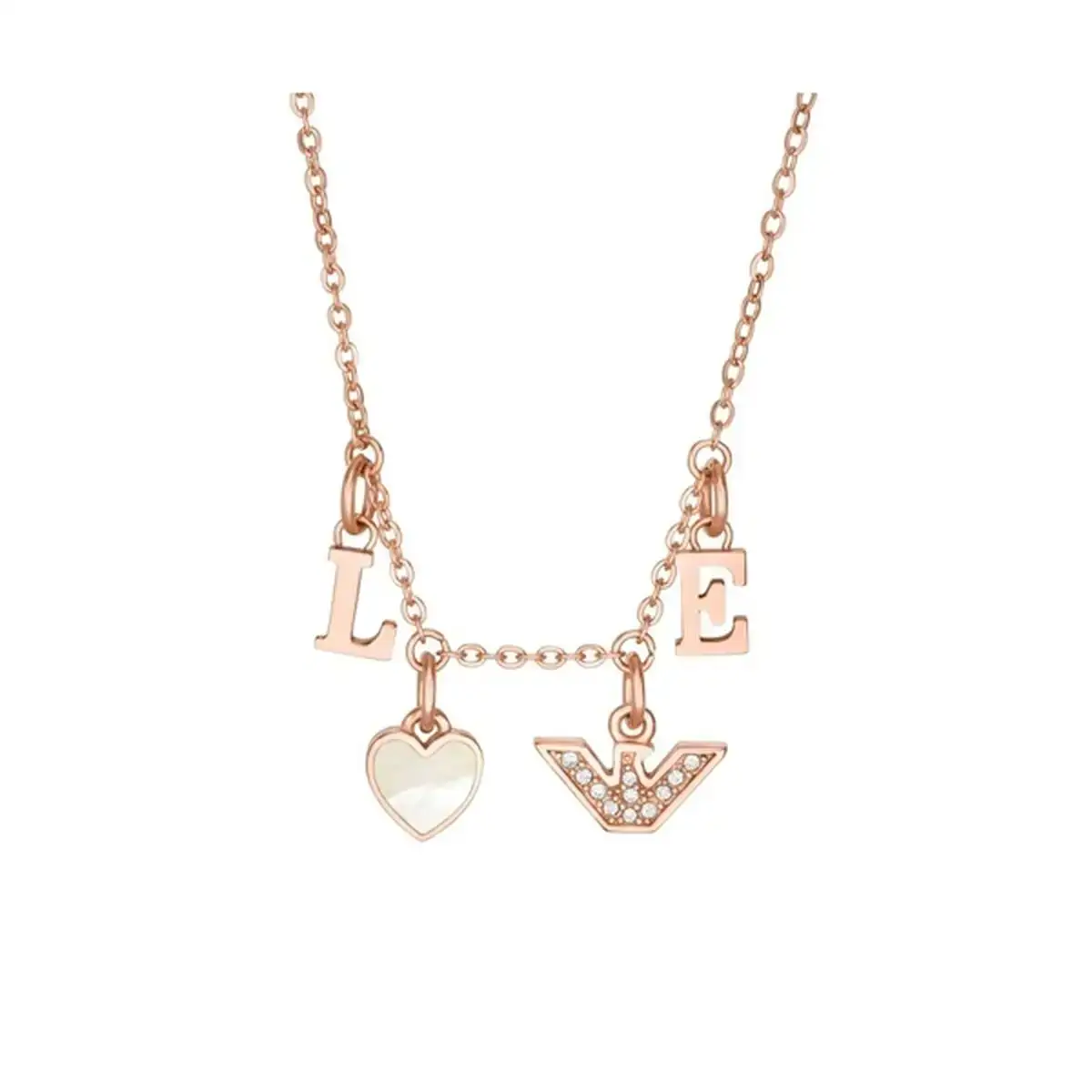 Collier femme emporio armani egs2955221_9590. DIAYTAR COTE D'IVOIRE - L'Art de Vivre l'Élégance Accessible. Parcourez notre gamme variée et choisissez des produits qui ajoutent une touche de sophistication à votre style.