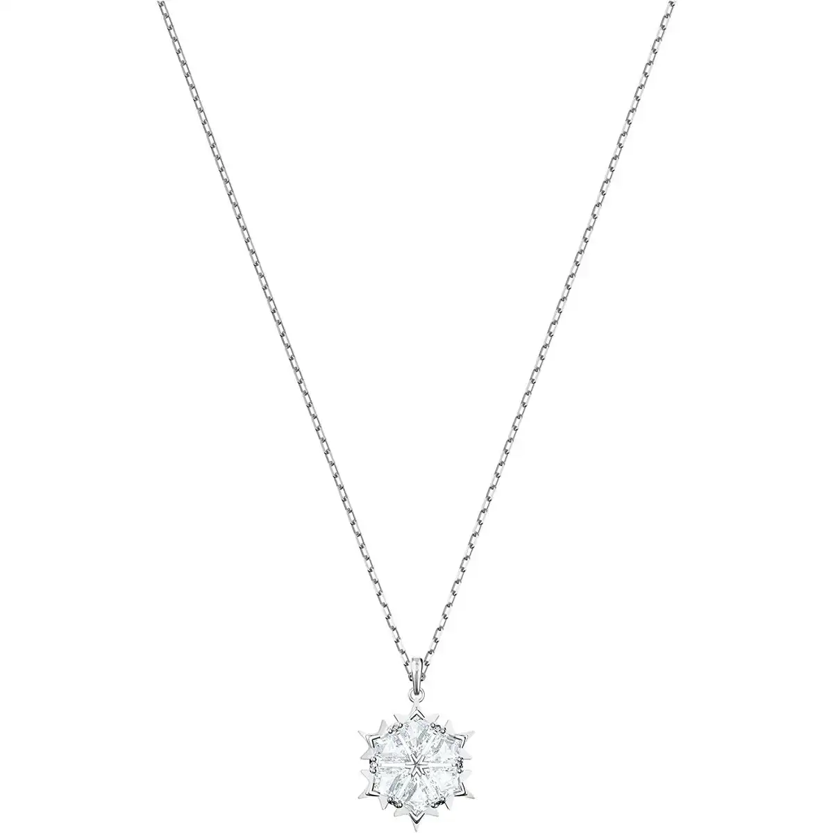 Collier Femme Swarovski Magic Blanc 38 cm (Reconditionné C)