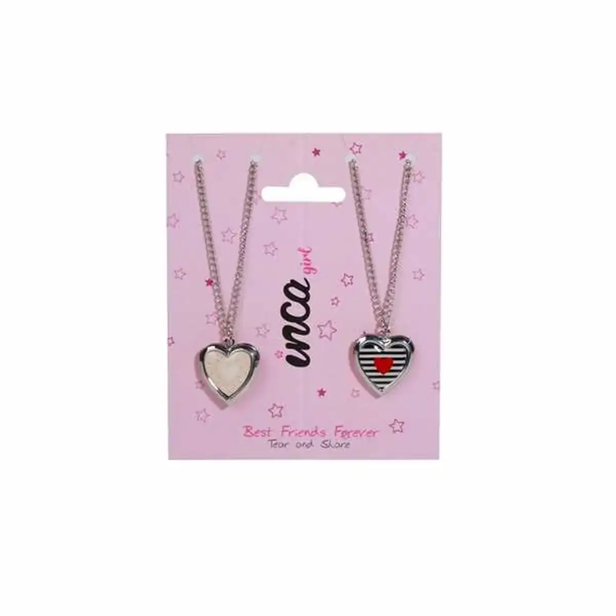 Collier inca argente coeur 2 unites_4010. DIAYTAR COTE D'IVOIRE - Votre Source de Découvertes Shopping. Découvrez des trésors dans notre boutique en ligne, allant des articles artisanaux aux innovations modernes.