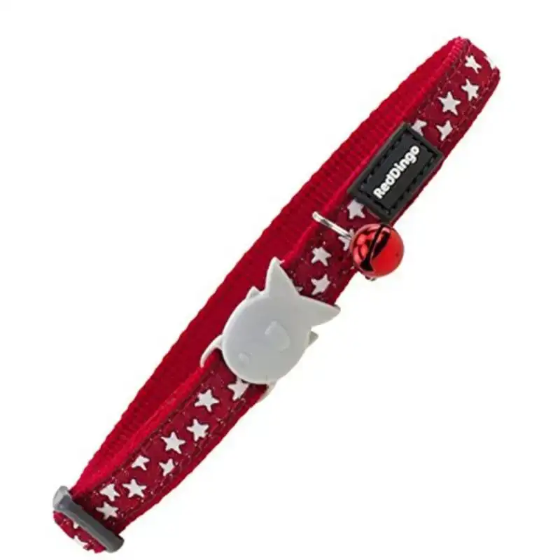 Collier pour chat rouge 20 32 cm_1157. DIAYTAR COTE D'IVOIRE - L'Art de Vivre le Shopping en Ligne. Découvrez notre plateforme intuitive et trouvez des produits qui vous inspirent et vous enchantent, à chaque clic.