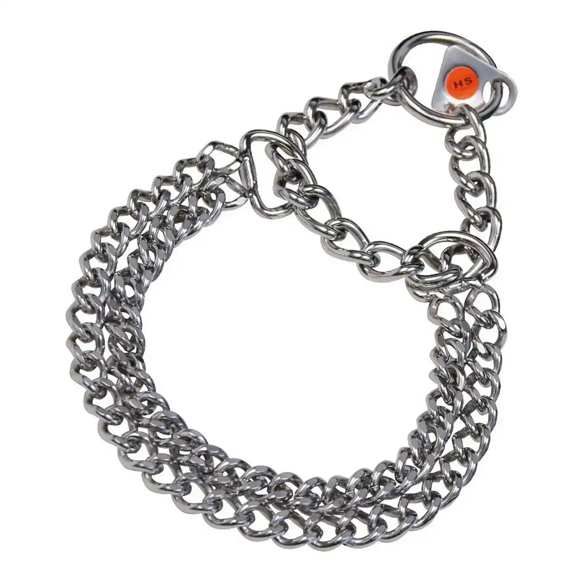 Collier pour chien hs sprenger argente 2 mm double maillons 55 cm _2522. DIAYTAR COTE D'IVOIRE - L'Art de Vivre avec Authenticité. Explorez notre gamme de produits artisanaux et découvrez des articles qui apportent une touche unique à votre vie.