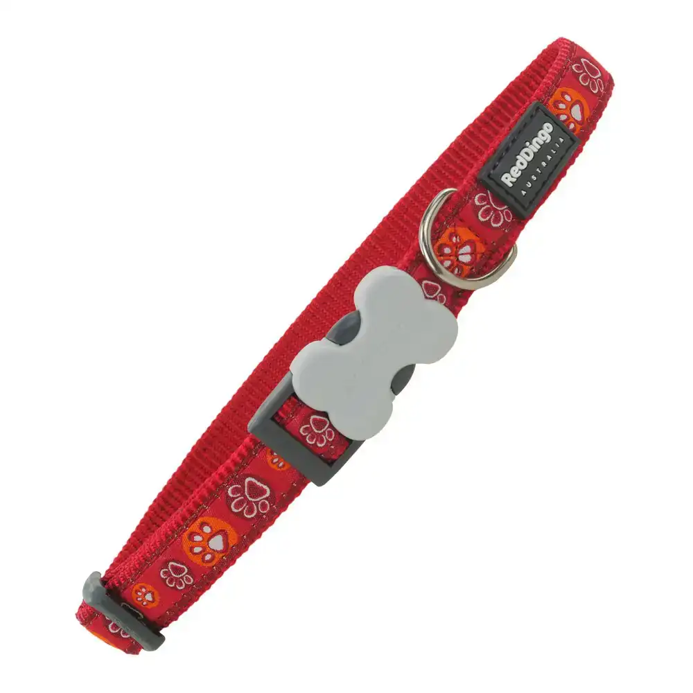 Collier pour chien red dingo empreinte d animal 20 32 cm 1 2 x 20 32 cm _9894. DIAYTAR COTE D'IVOIRE - Où Chaque Produit a son Histoire à Raconter. Parcourez notre catalogue et découvrez des articles qui portent en eux la passion et l'histoire du Côte d'Ivoire.