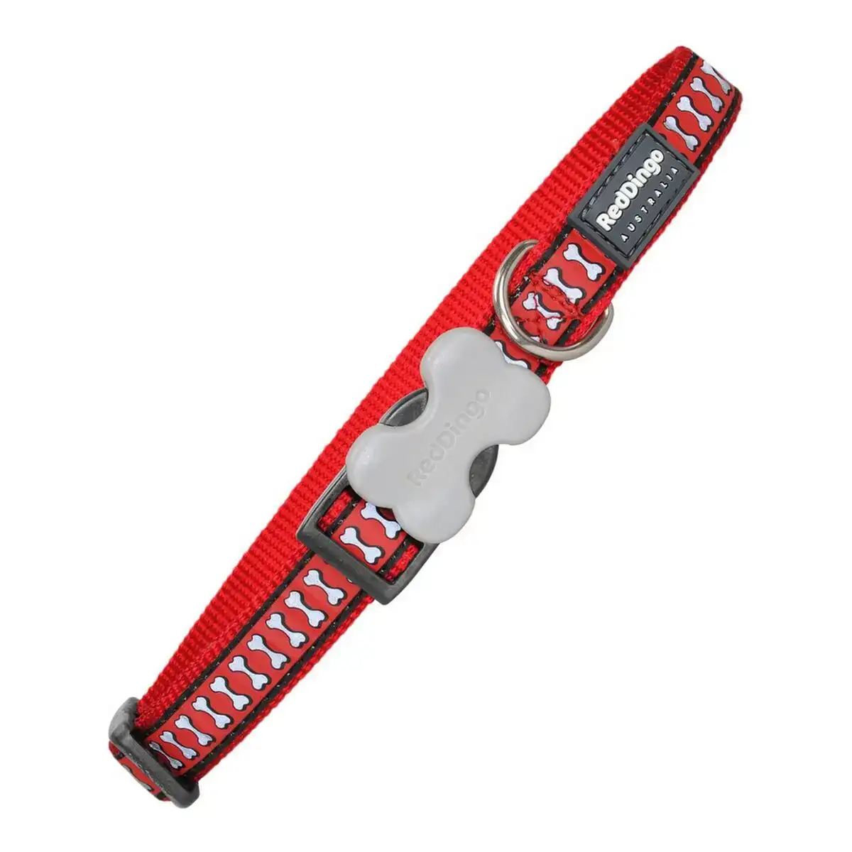 Collier pour chien red dingo reflechissant os rouge 1 5 x 24 36 cm _1048. DIAYTAR COTE D'IVOIRE - Où Chaque Détail Compte. Parcourez nos produits soigneusement sélectionnés et choisissez des articles qui correspondent à votre style et à vos valeurs.