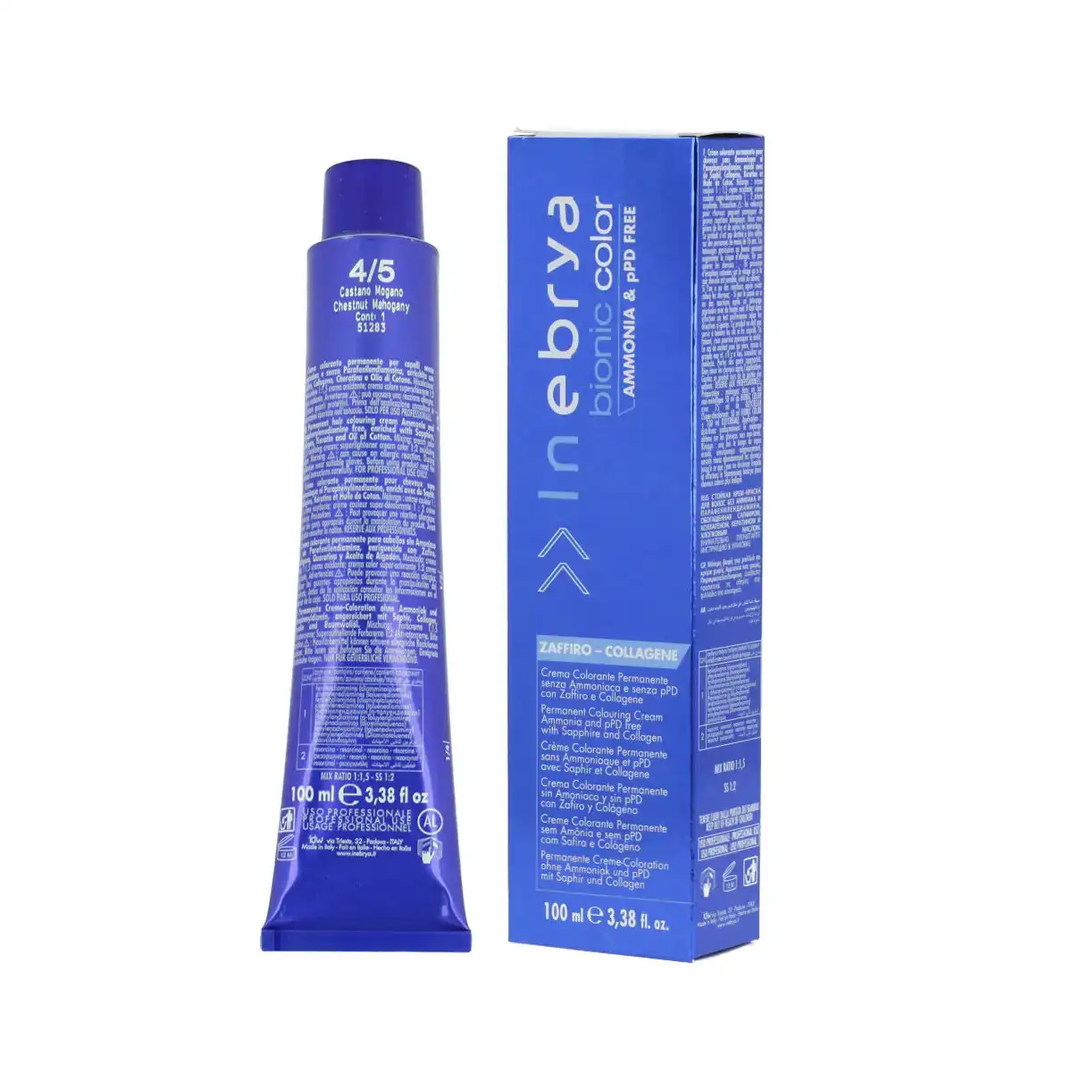 Coloration permanente en creme inebrya bionic color no 4 5 chestnut mahogany 100 ml _6158. DIAYTAR COTE D'IVOIRE - Votre Plateforme pour un Shopping Inspiré. Explorez nos offres variées et découvrez des articles qui stimulent votre créativité et embellissent votre vie.