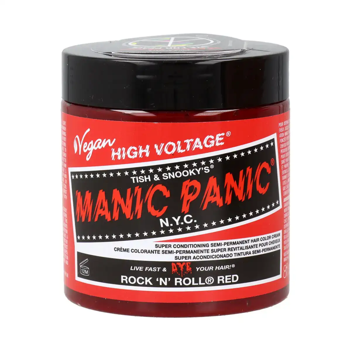 Coloration semi permanente manic panic panic high rouge vegane 237 ml _4488. DIAYTAR COTE D'IVOIRE - L'Artisanat à Portée de Clic. Découvrez notre boutique en ligne pour trouver des produits uniques qui célèbrent la créativité et l'artisanat sénégalais.