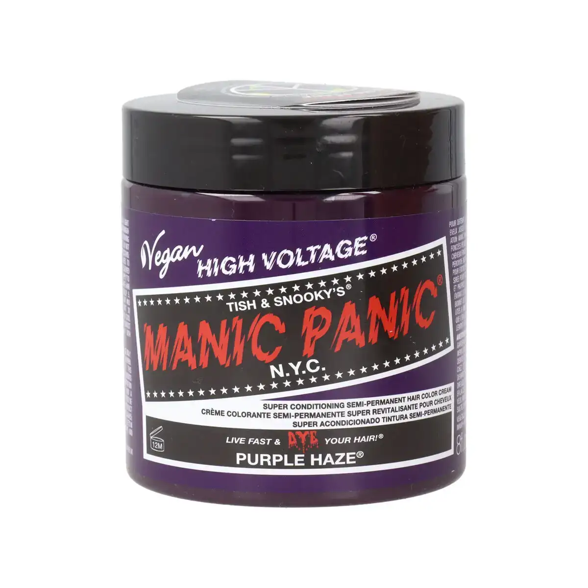 Coloration semi permanente manic panic panic high violet vegane 237 ml _6835. DIAYTAR COTE D'IVOIRE - Votre Destination pour un Shopping Éclairé. Parcourez notre boutique en ligne pour découvrir des produits de qualité qui embelliront votre quotidien.