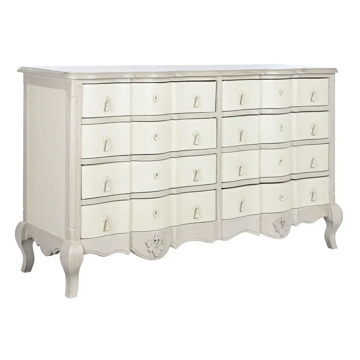 Commode dkd home decor 155 x 51 5 x 90 5 cm blanc creme bois de manguier bois mdf_5099. DIAYTAR COTE D'IVOIRE - Votre Plateforme pour un Shopping Inspiré. Explorez nos offres variées et découvrez des articles qui stimulent votre créativité et embellissent votre vie.