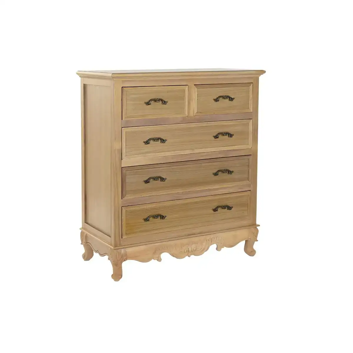 Commode dkd home decor 78 5 x 38 x 90 cm sapin naturel romantique bois mdf_8851. DIAYTAR COTE D'IVOIRE - Où l'Élégance Rencontre l'Authenticité. Naviguez à travers notre boutique en ligne et choisissez des produits qui incarnent le style et la tradition du Côte d'Ivoire.