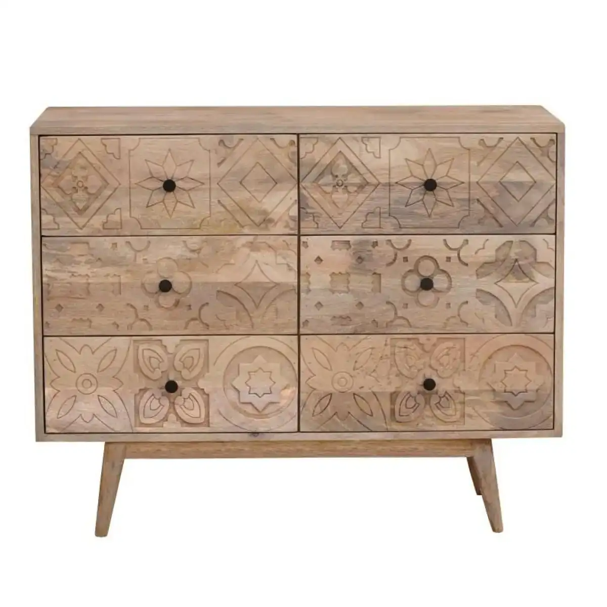 Commode dkd home decor bois de manguier arabe 100 x 40 x 80 cm _6556. Bienvenue chez DIAYTAR COTE D'IVOIRE - Où Choisir Rime avec Découvrir. Plongez dans notre catalogue et trouvez des produits qui révèlent la diversité et la richesse culturelle du Côte d'Ivoire.