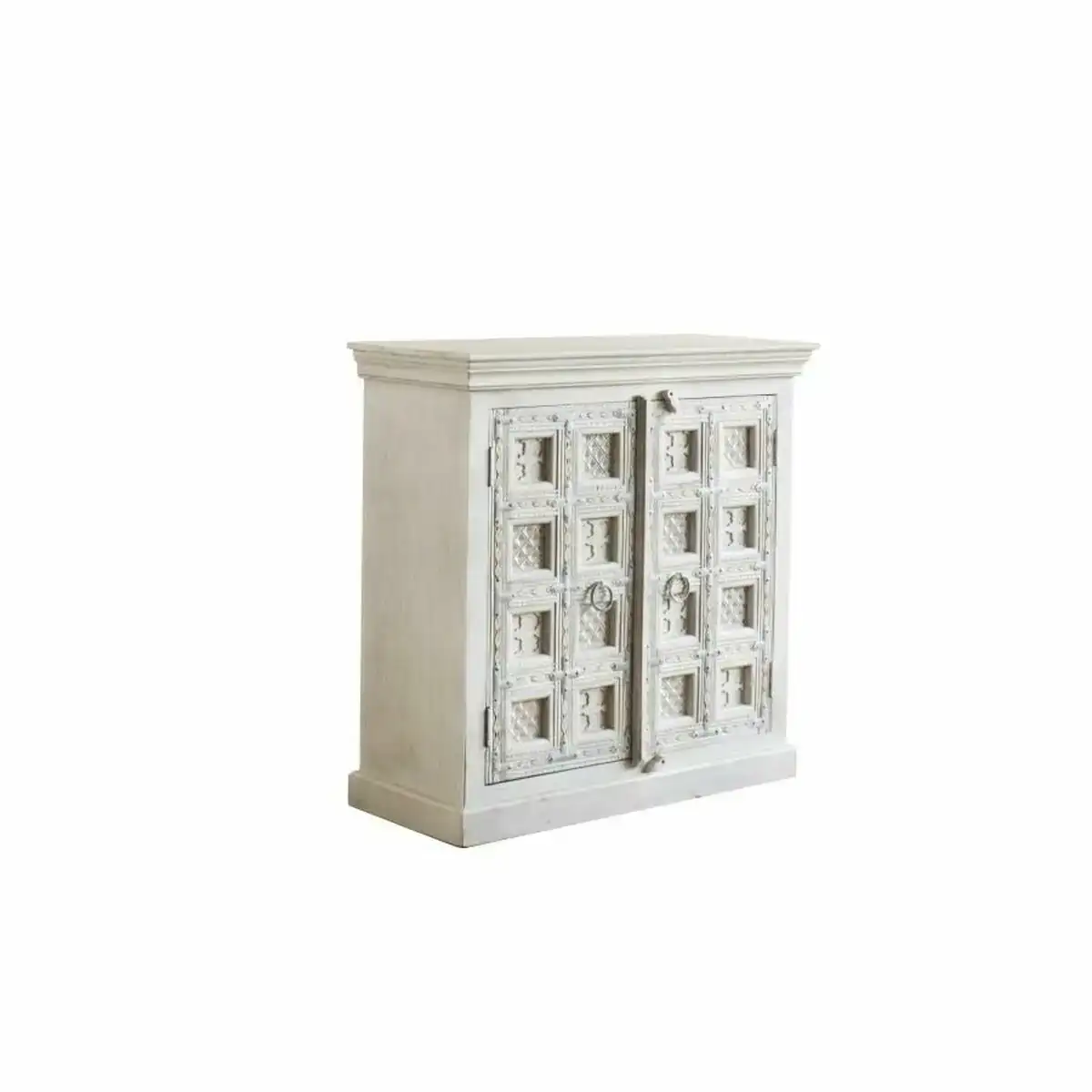 Commode dkd home decor use 100 x 40 x 99 cm blanc bois de manguier_8764. DIAYTAR COTE D'IVOIRE - Votre Destination Shopping Éthique. Parcourez notre gamme et choisissez des articles qui respectent l'environnement et les communautés locales.