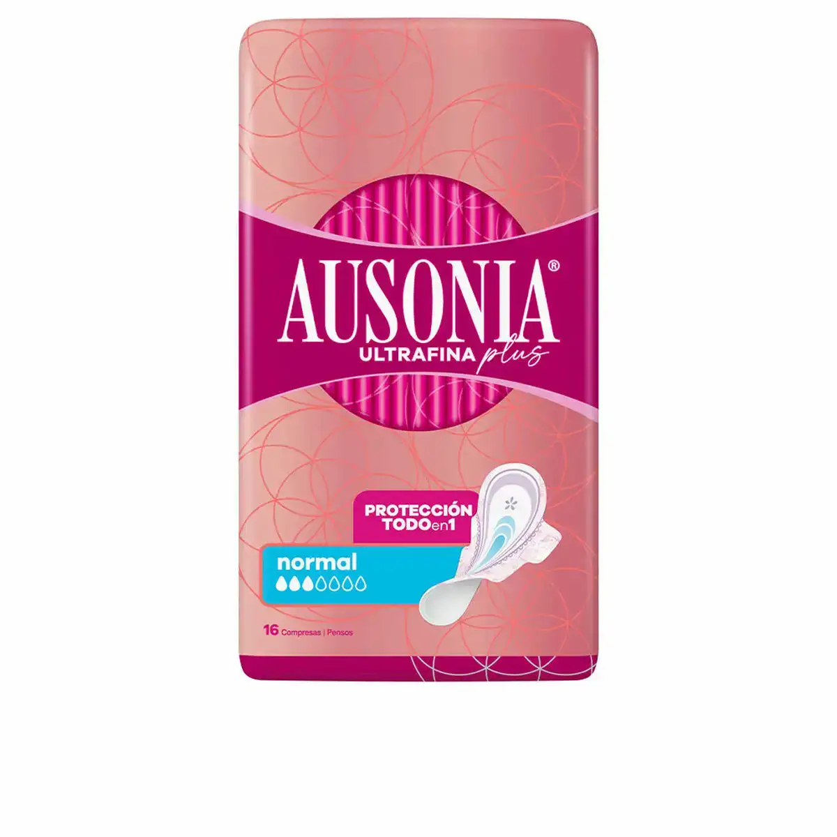 Compresses normales avec ailes ausonia plus ultrafin 16 unites_7006. DIAYTAR COTE D'IVOIRE - Où Choisir Devient une Découverte. Explorez notre boutique en ligne et trouvez des articles qui vous surprennent et vous ravissent à chaque clic.