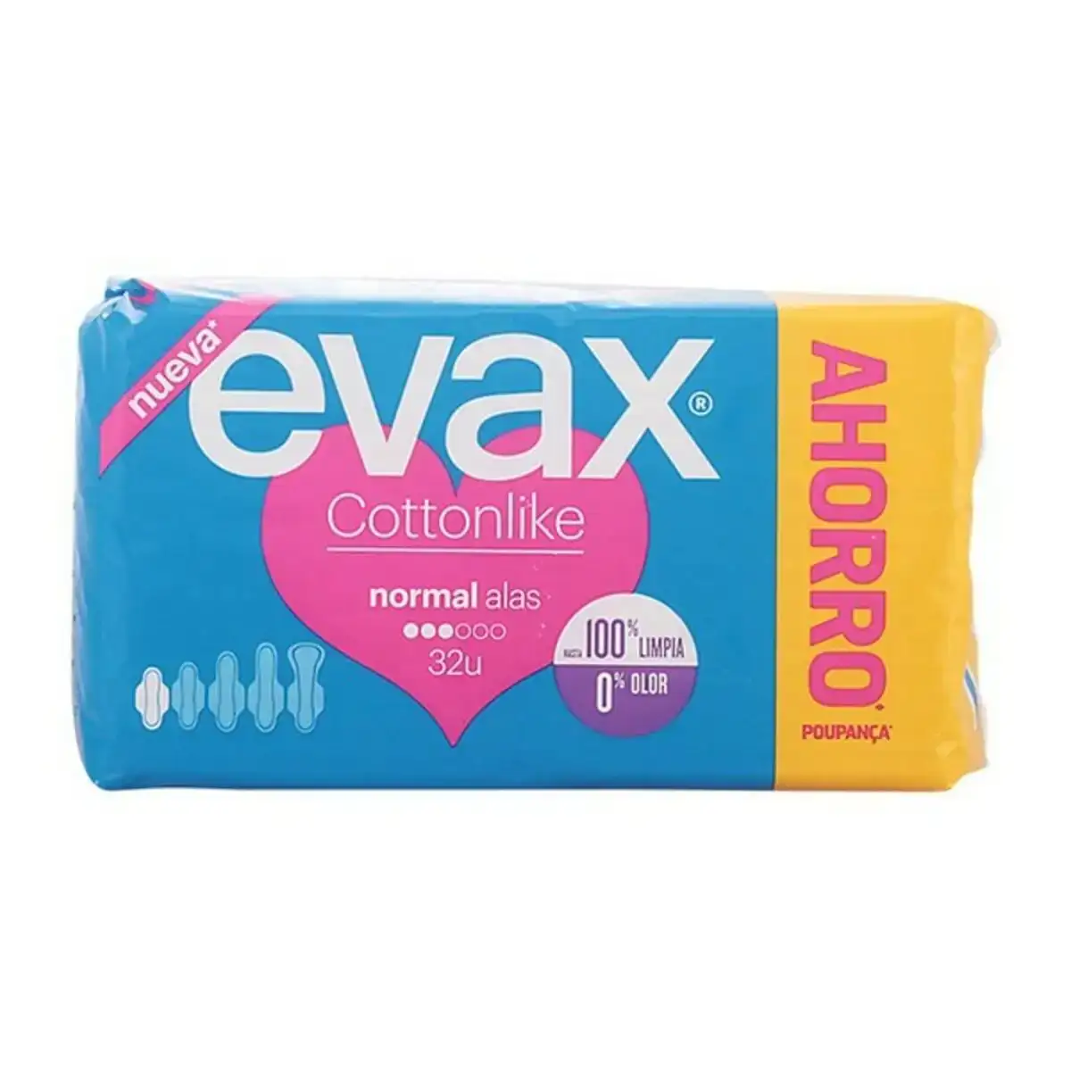 Compresses normales avec ailes cottonlike evax_4165. DIAYTAR COTE D'IVOIRE - Votre Source de Trouvailles uniques. Naviguez à travers notre catalogue et trouvez des articles qui vous distinguent et reflètent votre unicité.