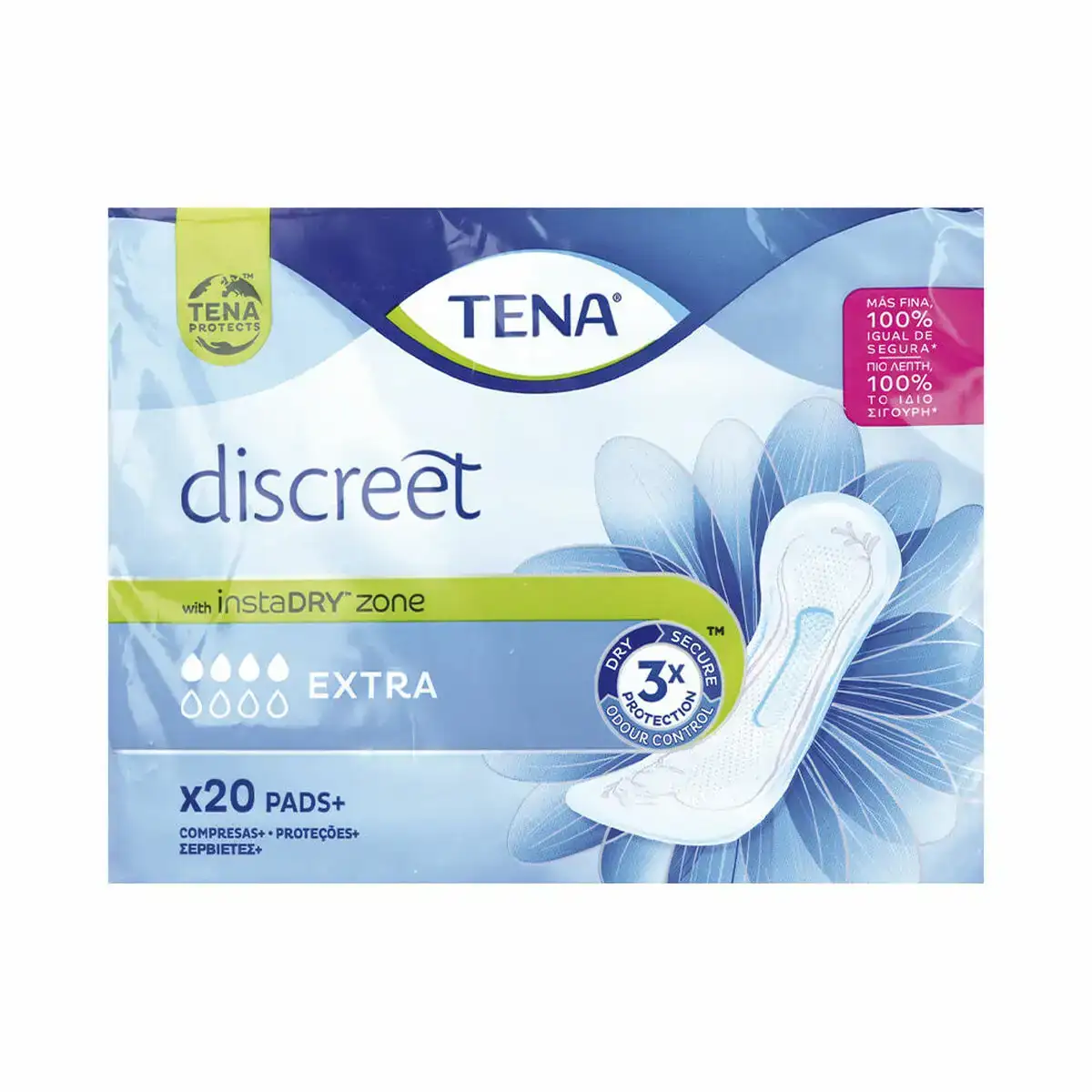 Compresses normales sans ailes tena discreet extra 20 unites_2689. DIAYTAR COTE D'IVOIRE - Là où le Shopping Devient une Expérience. Naviguez à travers notre catalogue diversifié et découvrez des produits qui ajoutent de la couleur et de la passion à votre vie.