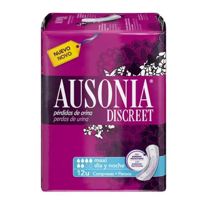 Compresses pour incontinence ausonia discreet maxi 12 unites_4726. Entrez dans l'Univers de DIAYTAR COTE D'IVOIRE - Où Chaque Produit a une Signification. Explorez notre gamme diversifiée et découvrez des articles qui résonnent avec votre vie.