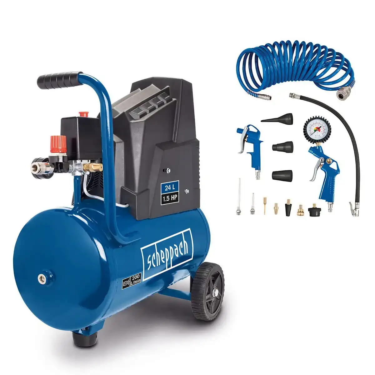 Compresseur d air scheppach hc30o 1100 w 8 bar 24 l_7870. DIAYTAR COTE D'IVOIRE - L'Art de Vivre l'Élégance Accessible. Parcourez notre gamme variée et choisissez des produits qui ajoutent une touche de sophistication à votre style.