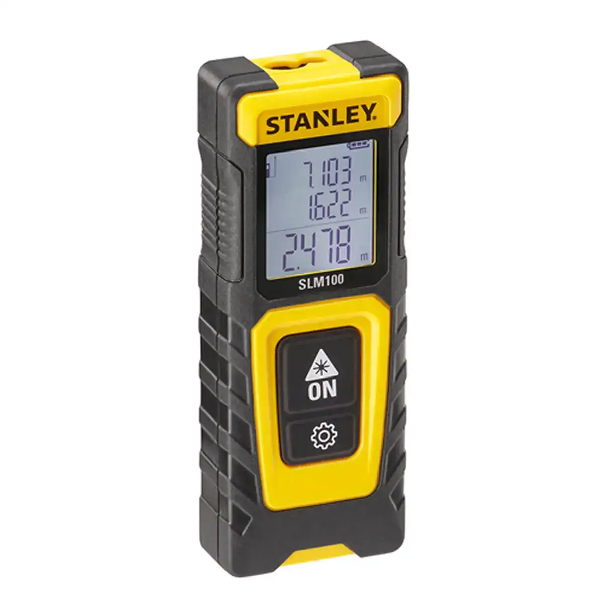 Compteur stanley 30 m laser_3327. DIAYTAR COTE D'IVOIRE - Où Choisir est un Acte d'Amour pour le Côte d'Ivoire. Explorez notre boutique en ligne et choisissez des articles qui célèbrent la culture et l'artisanat du pays.