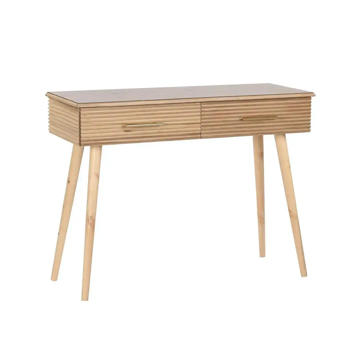 Console dkd home decor 100 x 40 x 76 cm dore marron clair bois de paulownia bois mdf_5002. Bienvenue sur DIAYTAR COTE D'IVOIRE - Où Chaque Produit a son Histoire. Découvrez notre sélection unique et choisissez des articles qui racontent la richesse culturelle et artistique du Côte d'Ivoire.