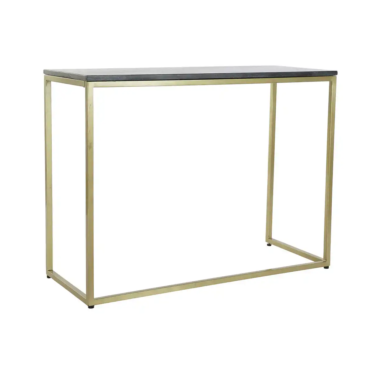 Console dkd home decor 100 x 40 x 77 cm noir dore marbre fer_1906. DIAYTAR COTE D'IVOIRE - L'Univers de l'Élégance Accessible. Plongez dans notre catalogue et choisissez des produits qui allient sophistication et accessibilité pour un shopping exquis.