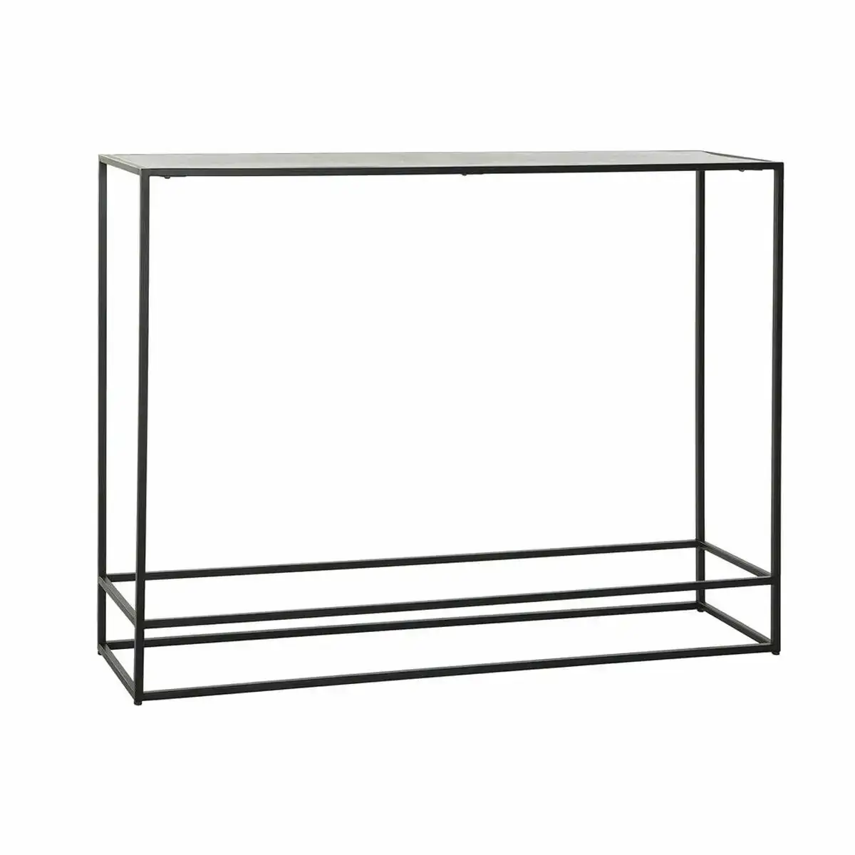 Console dkd home decor 110 x 25 x 84 cm noir dore aluminium plastique_5030. Bienvenue chez DIAYTAR COTE D'IVOIRE - Où Chaque Achat est un Geste d'Amour. Découvrez notre sélection minutieuse et choisissez des articles qui témoignent de votre passion.