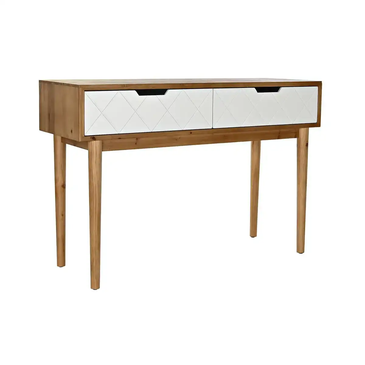 Console dkd home decor 112 x 38 x 75 cm sapin marron blanc_8380. DIAYTAR COTE D'IVOIRE - Là où Chaque Achat Contribue à un Rêve. Naviguez à travers notre boutique en ligne et soutenez des artisans talentueux tout en acquérant des trésors.